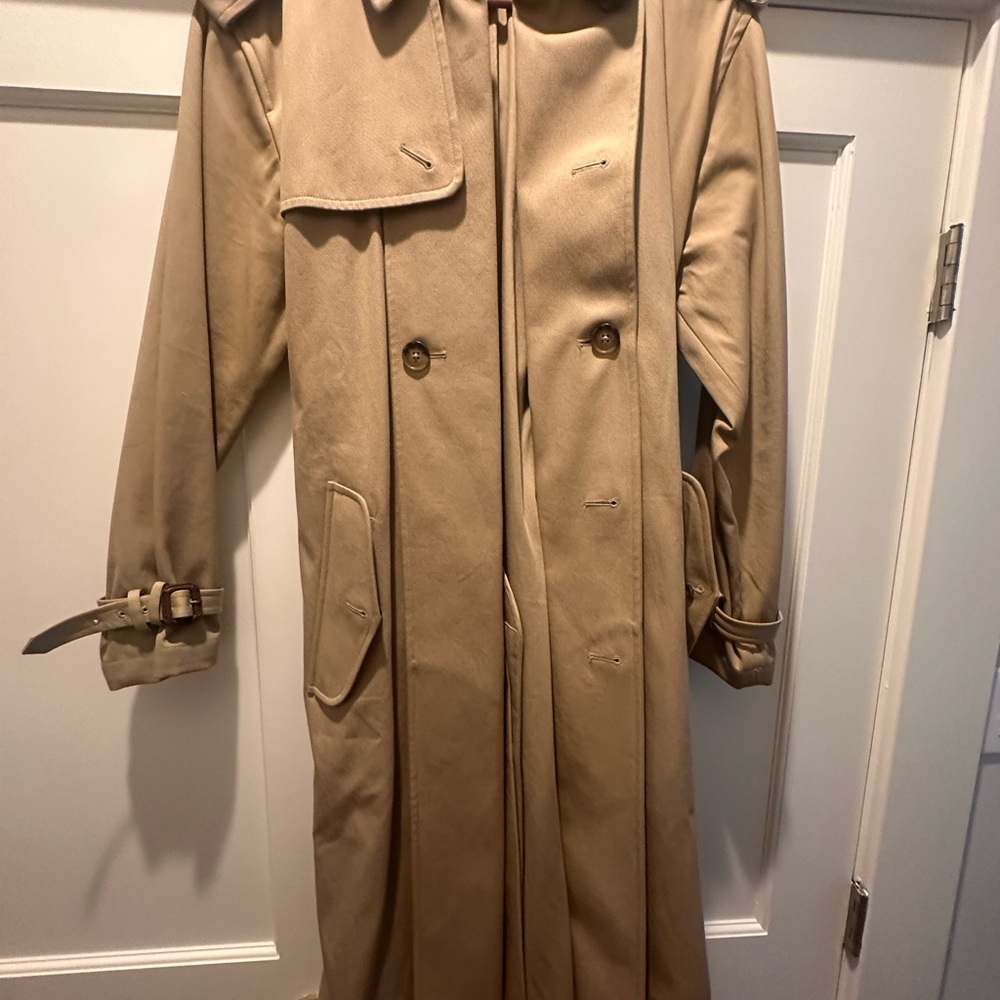 Polo by Ralph Lauren Double-Breasted Tan Trench Coat NWOT
